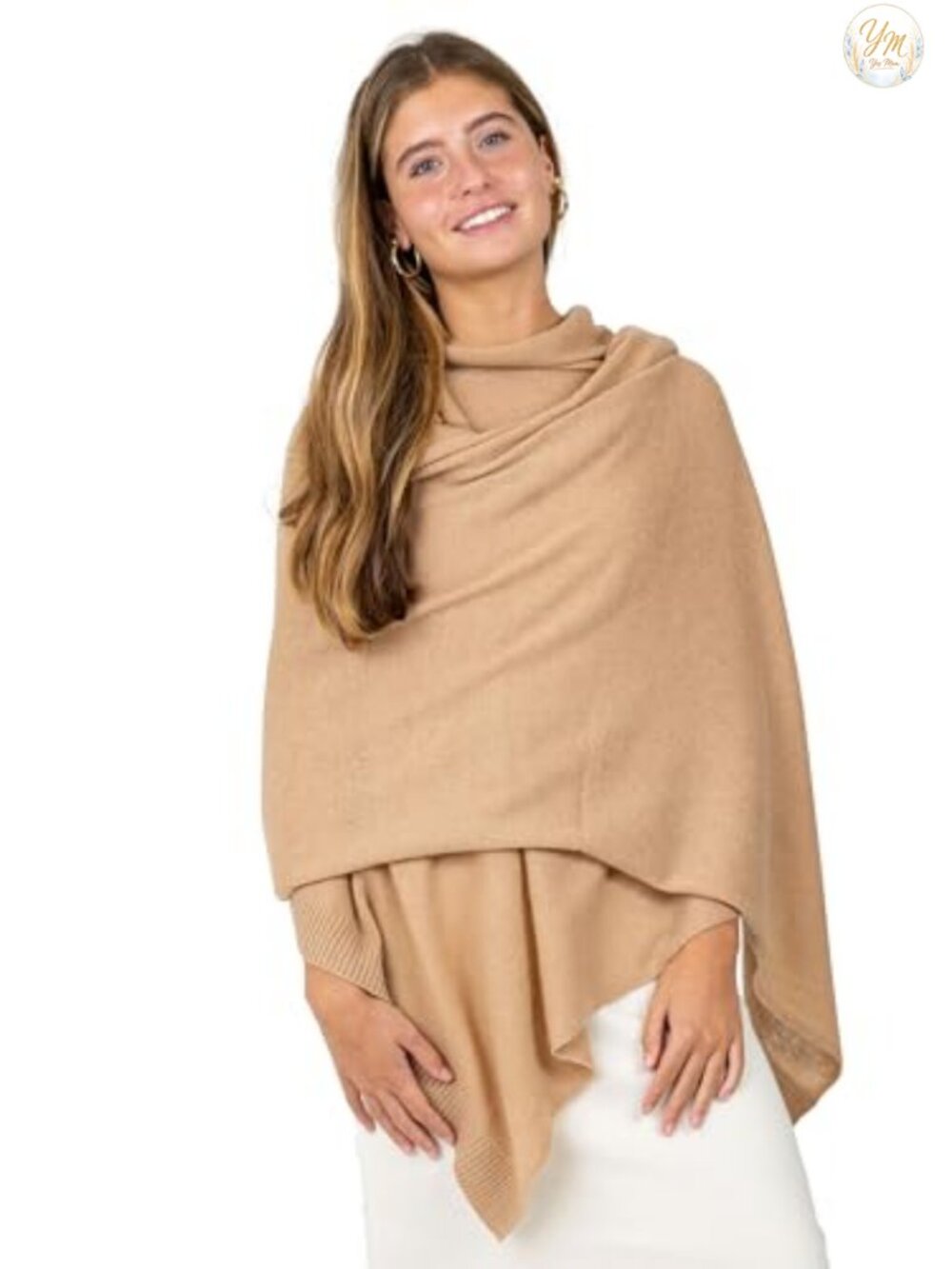 Cashmere Wool Blend Pashmina Shawl Wrap Scarf Extra Large 78
